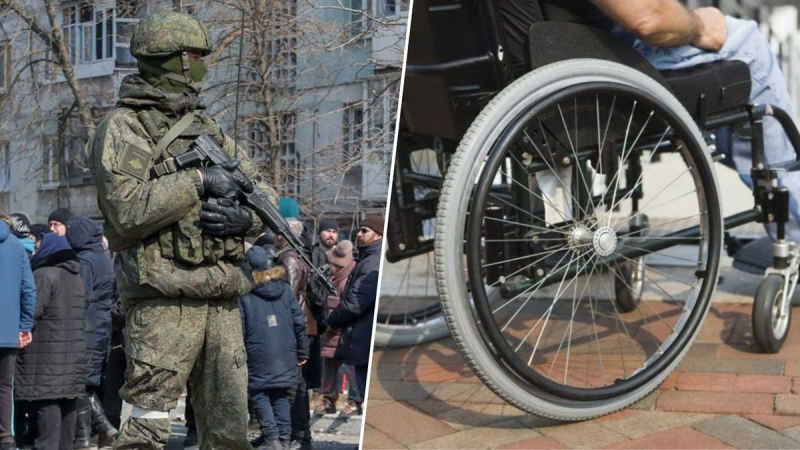 Die Besatzer haben im Donbas Menschen mit Behinderungen eingestellt: Sie zwingen sie, kostenlos für die Armee zu arbeiten 