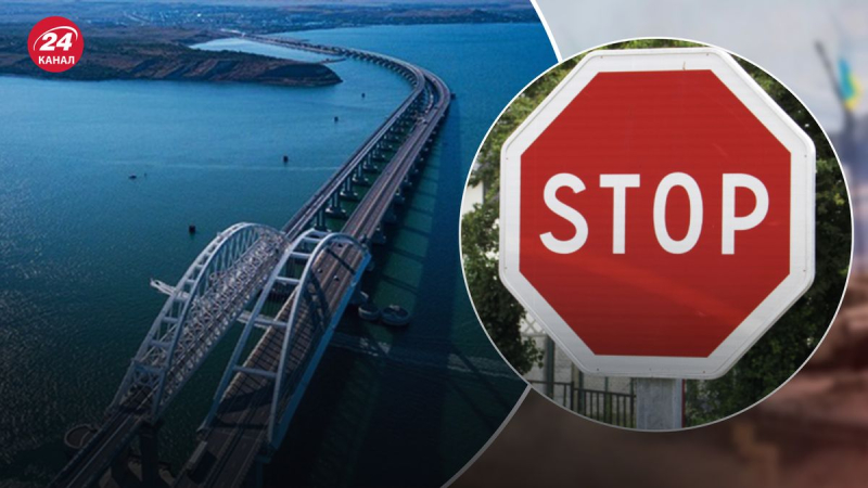 Angst vor Provokationen: Russische Behörden weigerten sich, Lastwagen auf der Krimbrücke zuzulassen