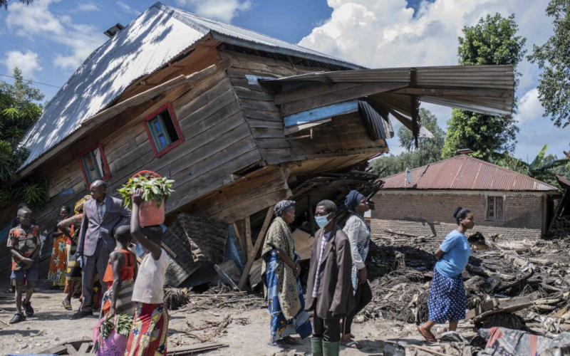 Kongo von verheerender Flut heimgesucht : Hunderte von Menschen starben