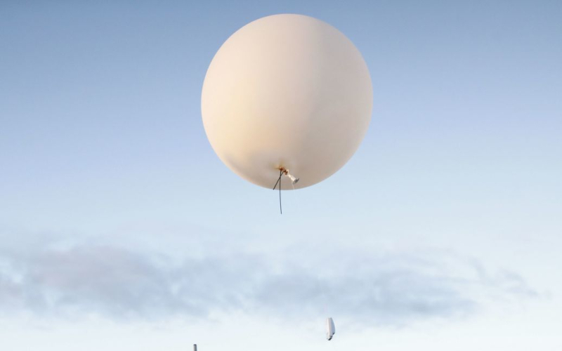 Mysteriöser Ballon über den USA gesichtet