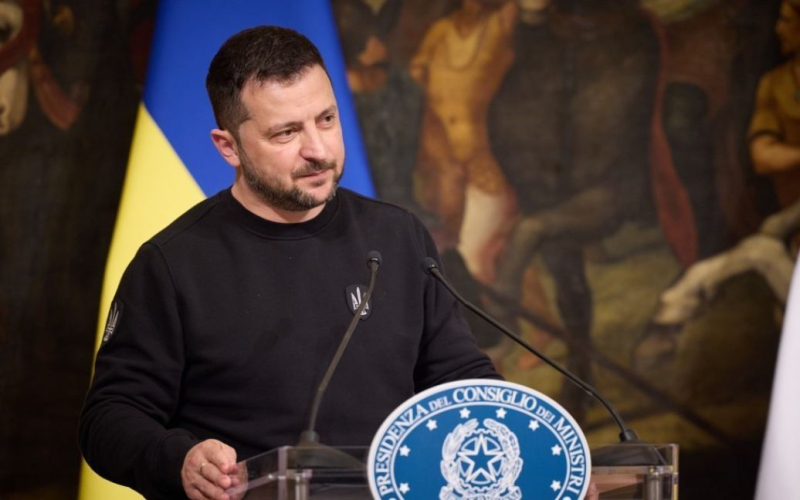 Selenskyj in Italien: Wen hat der ukrainische Führer getroffen und was hat er gesagt