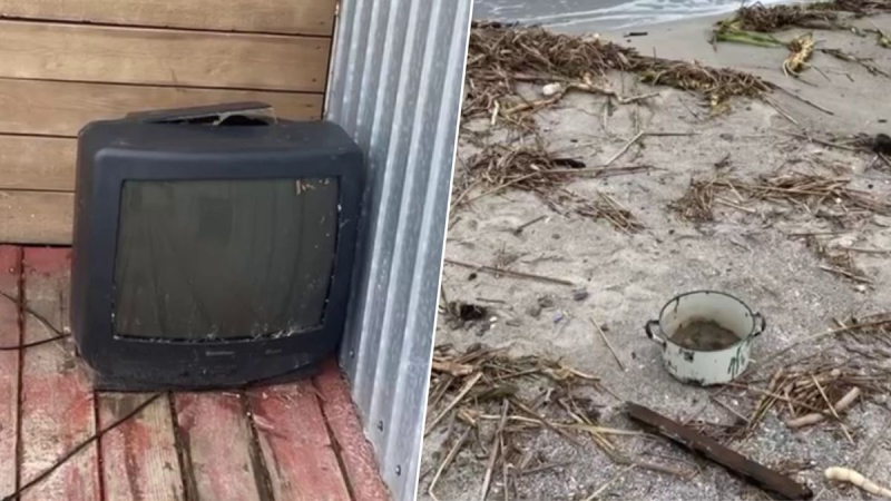 An der Küste gefundene Dinge – wie Fragmente von Leben: Ein ergreifendes Video aus Odessa erschien“ />< /p><source _ngcontent-sc92=