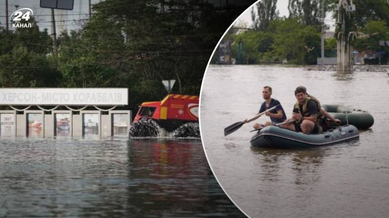 Am Vortag war es besser: Wie das Wetter Evakuierungsaktivitäten in der Region Cherson verhinderte