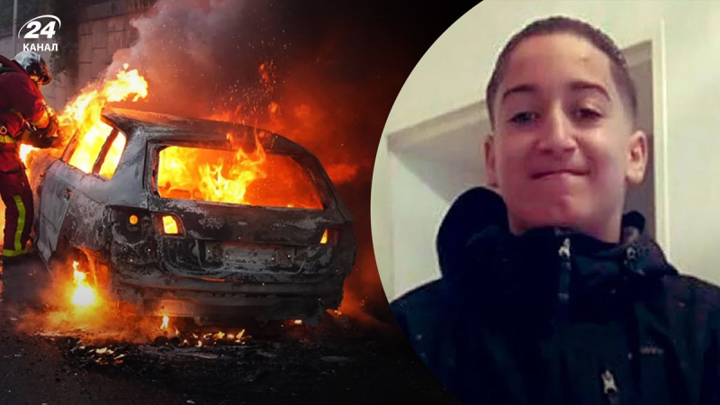 In Frankreich erschoss die Polizei einen Teenager, der das Auto nicht anhielt: Es kam zu Protesten