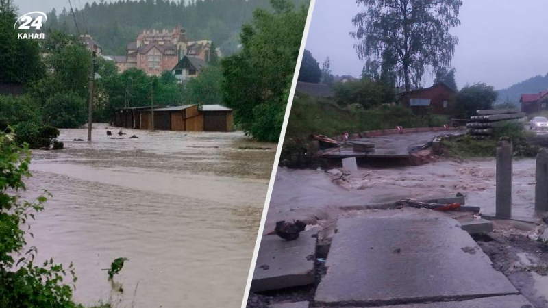 Wasser überflutete 100 Häuser, beschädigte 5 Brücken: Welche Folgen haben Regenstürme in der Region Lemberg? 