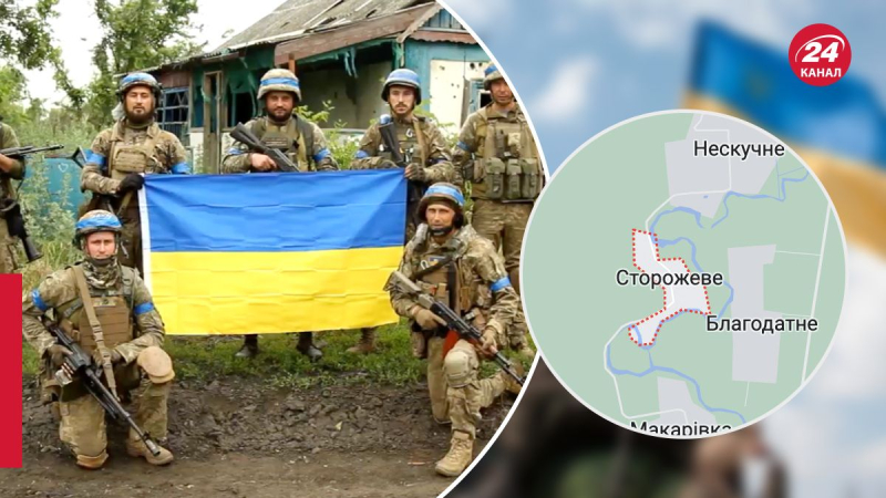 APU beschoss ein weiteres Dorf in der Region Donezk: Die Flagge der Ukraine wehte über Storoschew