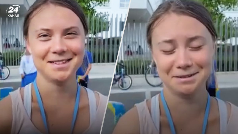 Greta Thunberg lachte über die Frage nach der Arbeit der UN in der Region Cherson: Selenskyj reagierte 