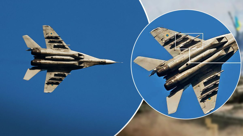 Die Streitkräfte der Ukraine waren fasziniert von dem Foto der MiG-29: Welche Waffe konnte das? im Flugzeug installiert werden