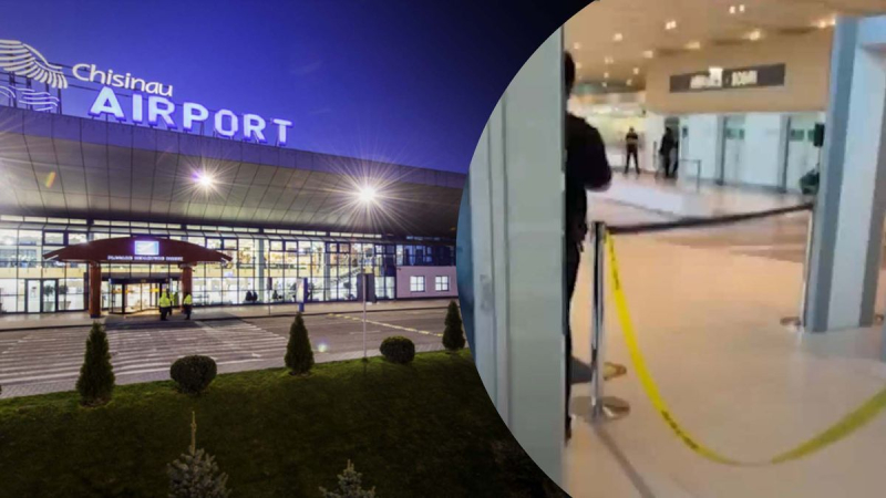 Das Netzwerk zeigte den Moment der Schießerei am Flughafen Chisinau