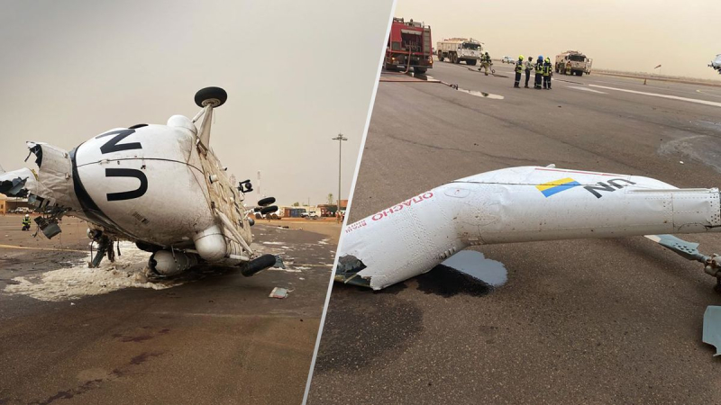 Ukrainischer Hubschrauber stürzte in Afrika ab: Gibt es Verletzte?