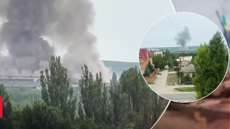 Im besetzten Luhansk waren mehrere Explosionen zu hören