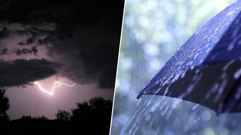 Schweres Gewitter zieht auf Kiew zu: Baumsturz und Stromleitungen gewarnt