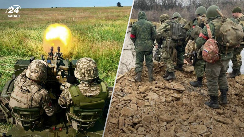 Verängstigtes und unangemessenes Verhalten – das Militär sprach über die Aktionen der Russen in Bachmut