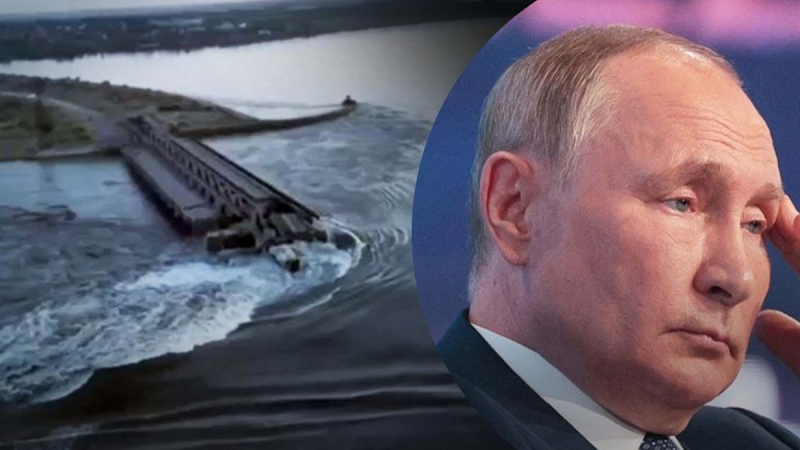 Russland reagierte träge auf die Explosion des Wasserkraftwerks: Die Medien nannten ein wichtiges Detail „verbrannter“ Putin“ /></p><source _ngcontent-sc92=