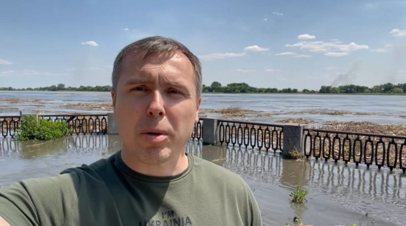 Die Truppen wurden abgezogen und in die Luft gesprengt, – Kostenko über die Vorbereitung der Russen auf den Terror am Wasserkraftwerk Kraftwerk