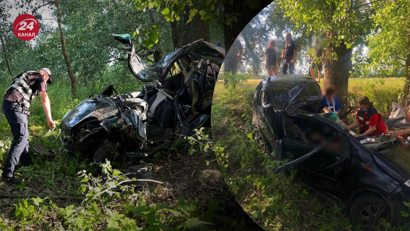 Im Auto waren vier Kinder: Ein Unfall endete in einer Tragödie in der Region Kiew