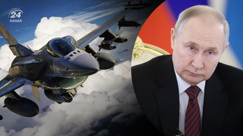 "Burn und F-16": Putin begann, Luftwaffenstützpunkte außerhalb der Ukraine zu bedrohen