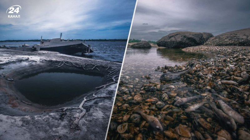 Wie aus einem Film über die Apokalypse: Wie der Kachowka-Stausee jetzt aussieht