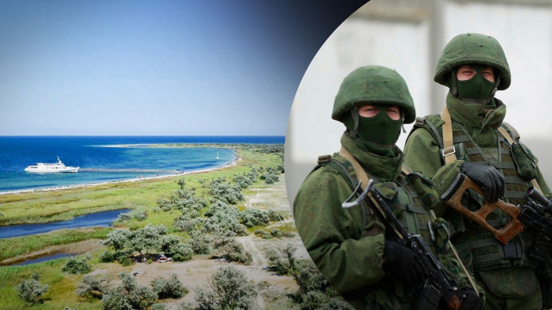 Invasoren begehen Ökozid auf der Insel Dzharilgach: Sie errichten ein Übungsgelände und einen Schießstand