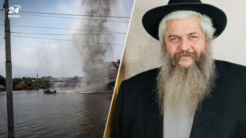 Wie durch ein Wunder überlebt – Oberrabbiner der Ukraine geriet in Cherson unter Beschuss