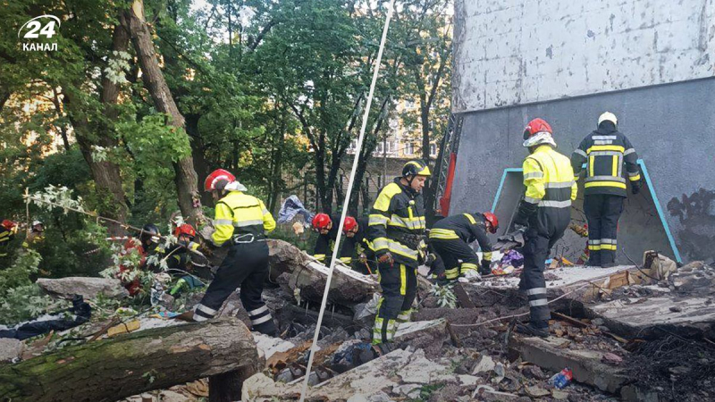 Explosion in einem Hochhaus in Kiew: Die Leiche des Verstorbenen wurde herausgezogen unter den Trümmern