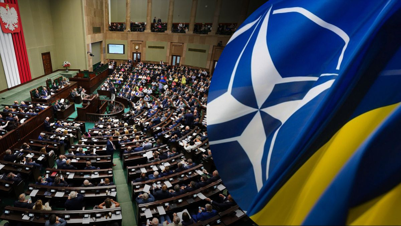 Der polnische Sejm unterstützte die NATO-Mitgliedschaft der Ukraine