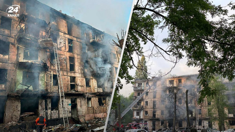 Ankömmlinge in Charkow, Russland, trafen ein Hochhaus in Krivoy Rog: Worüber bekannt ist der Nachtangriff