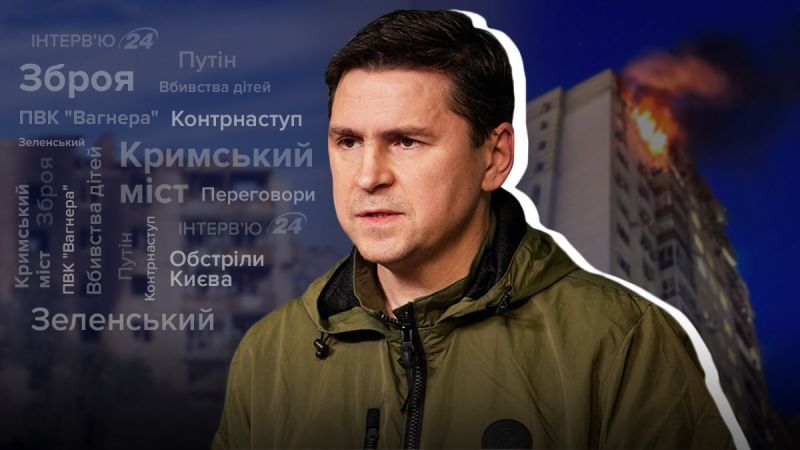 Der Beschuss wird nicht aufhören, wir brauchen Langstreckenwaffen und Luftverteidigung: ein Interview mit Mikhail Podolyak