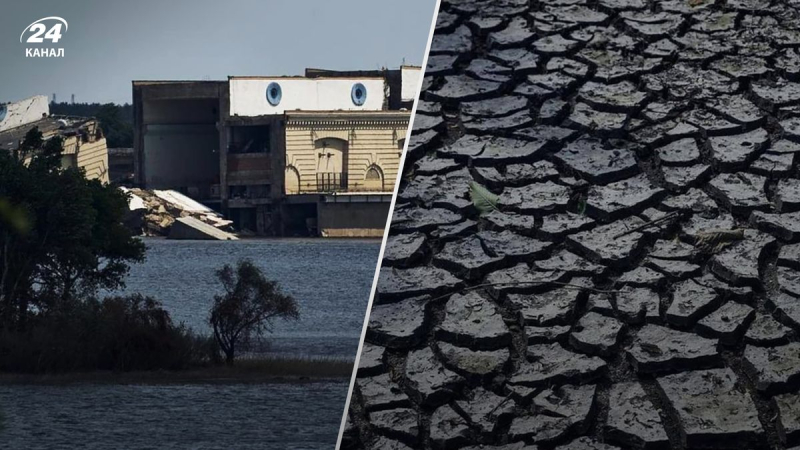 Verwandelt sich in eine Wüste: die schreckliche Schlussfolgerung von Experten über den Kachowka-Stausee