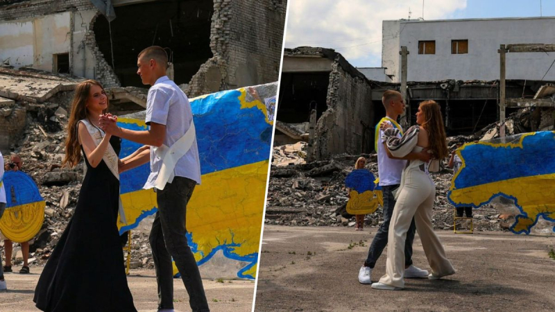 Auf den Ruinen des Gebäudes getanzt: ergreifende Aufnahmen des letzten Anrufs in Dergachi erschienen