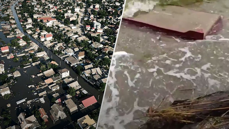 Möbel und Hausteile segeln nach Odessa: gruselige Aufnahmen von der Schwarzmeerküste