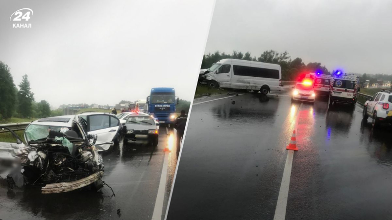 Ein schwerer Unfall ereignete sich auf der Autobahn Kiew - PSC: Der Fahrer starb am Schauplatz der Tragödie