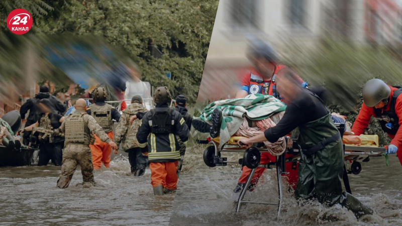 Während die Russen in den Rücken schossen: Die Polizei zeigte Aufnahmen von der Evakuierung von Menschen aus das linke Ufer von Cherson