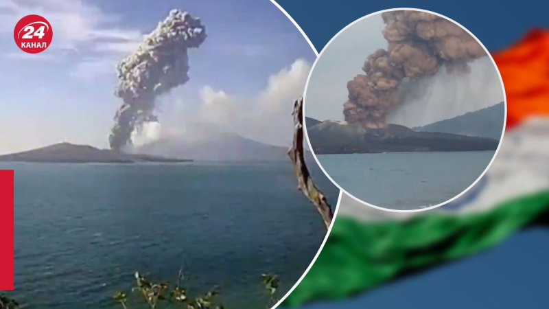 Indonesiens berüchtigter Vulkan Anak Krakatoa bricht aus