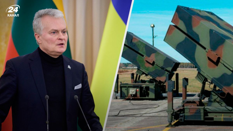 Litauen kaufte 2 NASAMS-Systeme für die Ukraine: Nauseda kam in Kiew an