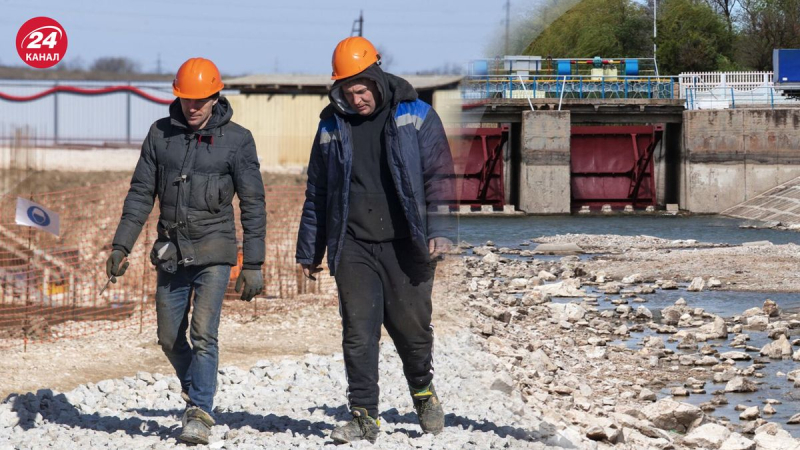 Sie werden das ganze Jahr über ohne Wasser sein: Ukrhydroenergo über die Situation auf der Krim nach der Explosion von das Wasserkraftwerk