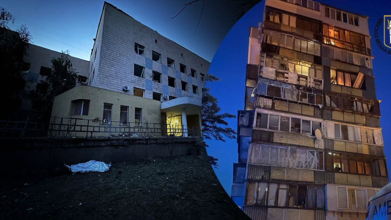 Fenster eingeschlagen und Wände zerstört: Wie sieht eine Poliklinik in Kiew aus, die beschossen wurde? der Feind