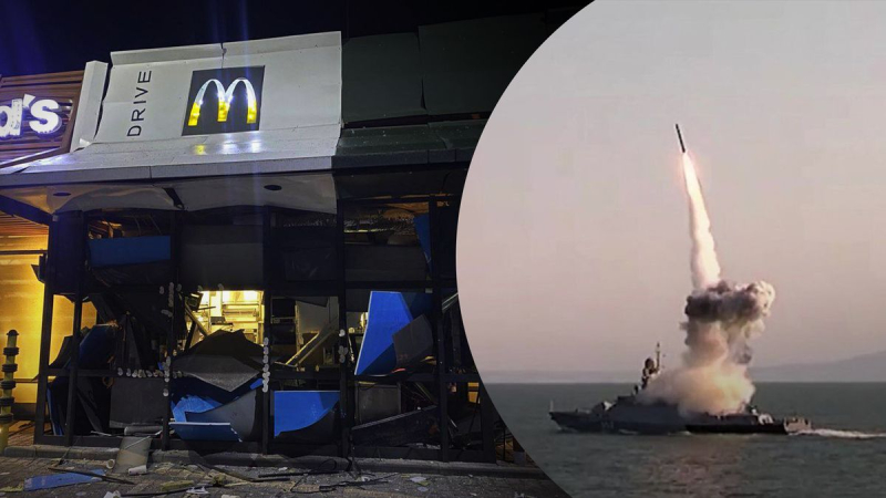 Raketenangriff auf Odessa: So sieht ein neu eröffnetes McDonald's nach dem Beschuss aus