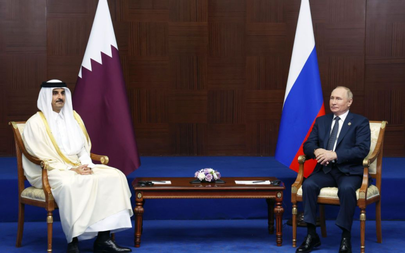 Emir Qatara sprach nach dem Prigozhin-Aufstand mit Putin: Details </p>
<p dir=