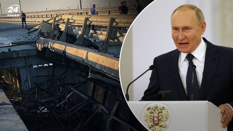 Wie Putin auf den Angriff auf die Krimbrücke reagieren wird: Ein Militärexperte sagte, was ihn erwartet 