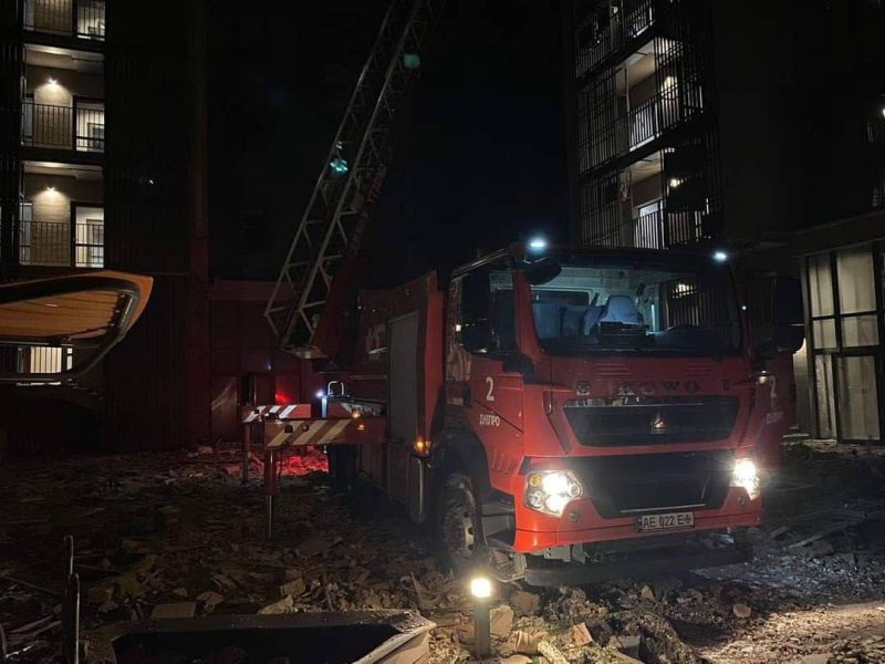 Russland griff ein Hochhaus im Dnjepr mit Raketen an, neun wurden verletzt