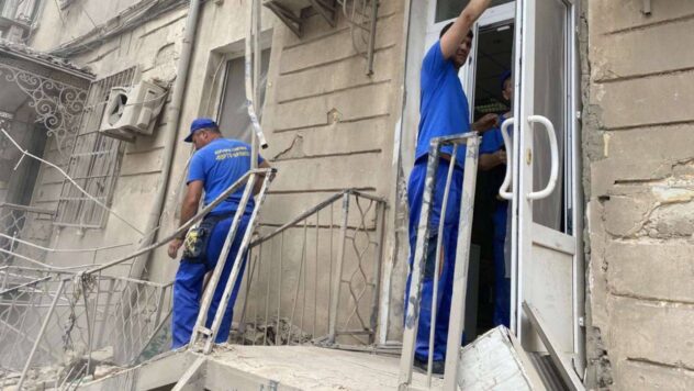 Mehr als 40 Gebäude beschädigt – als Folge des Beschusses von Odessa am 23. Juli
