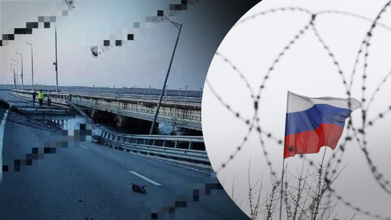 In Russland wurde ein Fall wegen der Explosionen auf der Krimbrücke eröffnet: was die Eindringlinge kam auf