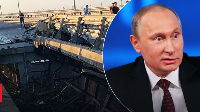 Der Angriff auf die Krimbrücke beschädigte das Schlüsselsymbol von Putins Herrschaft – WSJ