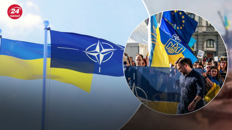 Die Ukraine ist Teil der NATO: Weltweit fanden 33 Kundgebungen zur Unterstützung der Mitgliedschaft unseres Landes statt in der Allianz“ /></p><source _ngcontent-sc92=