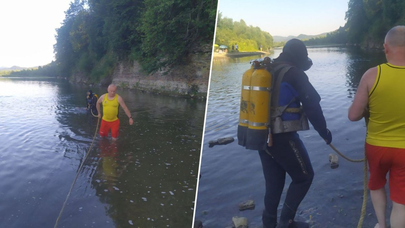 Getaucht und nicht aufgetaucht: Ein junger Mann ertrank in der Region Lemberg im Fluss Stryi
