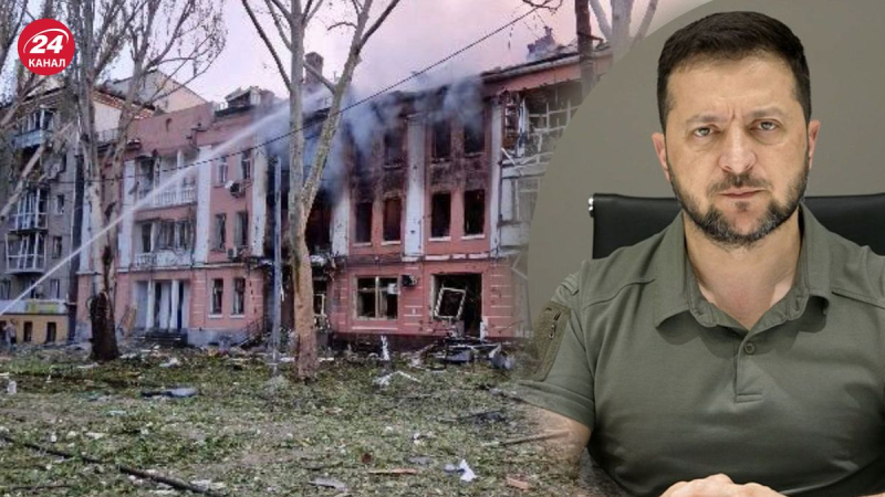 Wir werden diese schreckliche Zeit gemeinsam durchstehen: Selenskyj reagierte auf den Beschuss in Odessa und Nikolaev