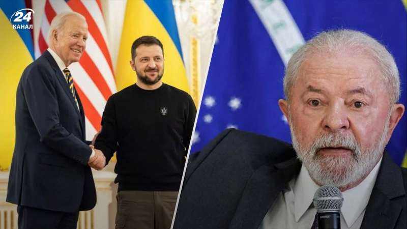 Die Welt hat den Krieg in der Ukraine satt, und der Führer Brasiliens hat die Schuld abgewälzt an Selenskyj und Biden