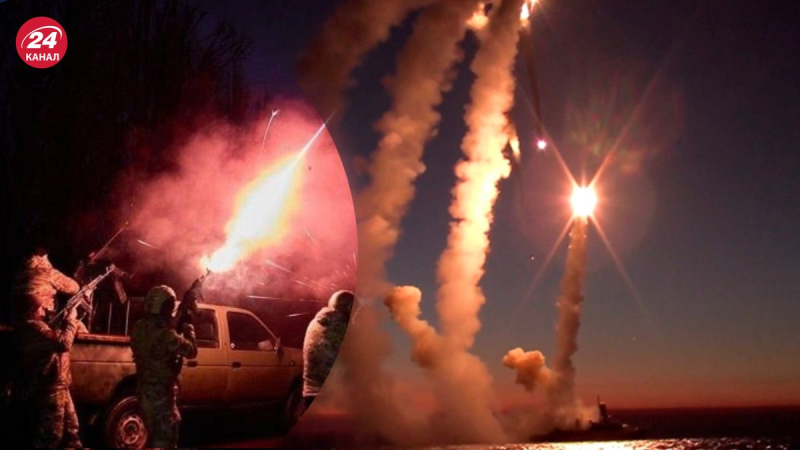 Russland führte einen kombinierten Angriff auf die Ukraine durch: „Kaliber“ flog in den Westen, „Schaheden“. 