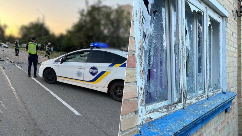 Die Trümmer der Shahedovs fielen in der Region Kiew: Die Folgen und Fotos des Schadens erschienen 